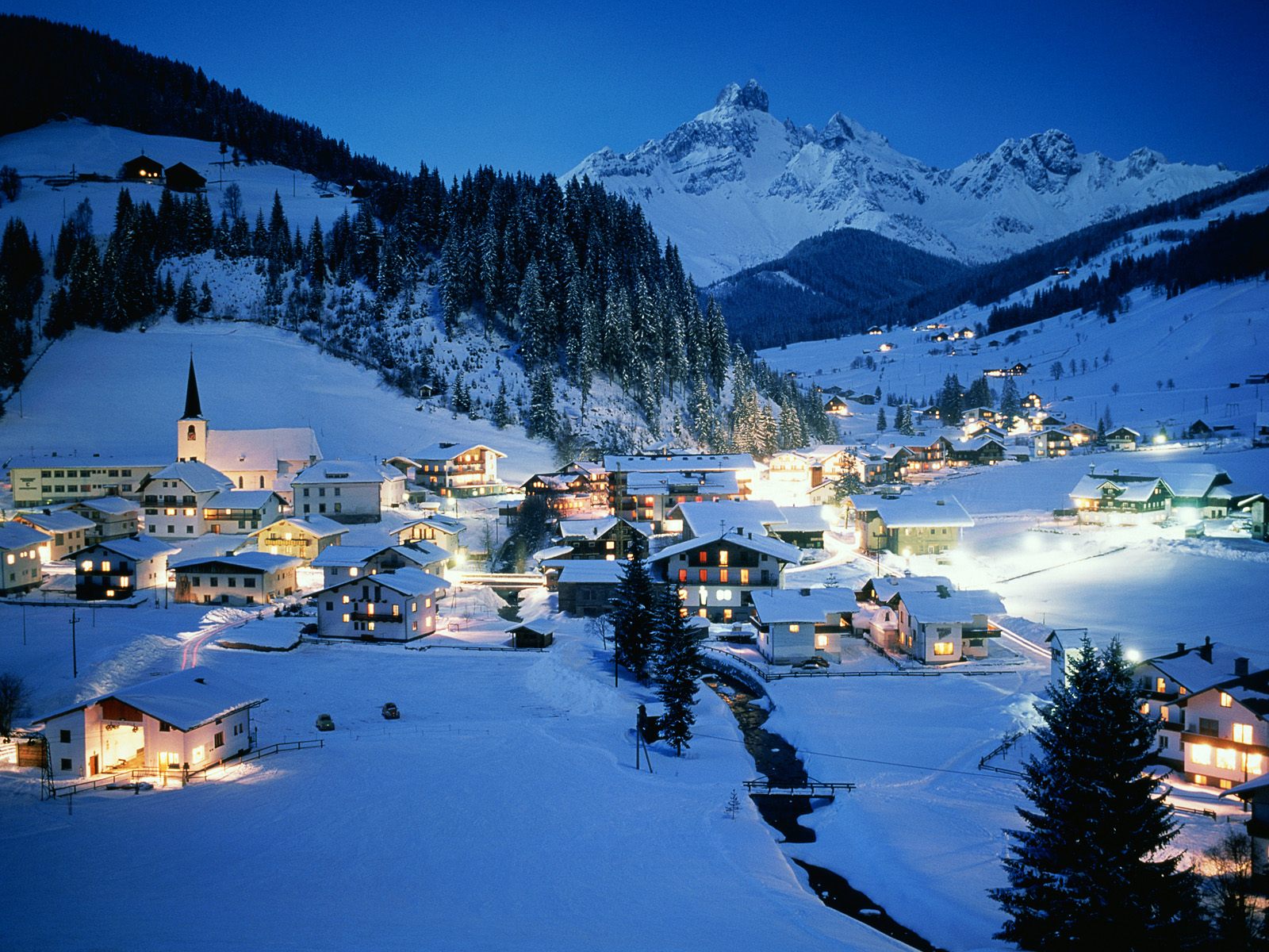 Austrijas ziemas kūrorti