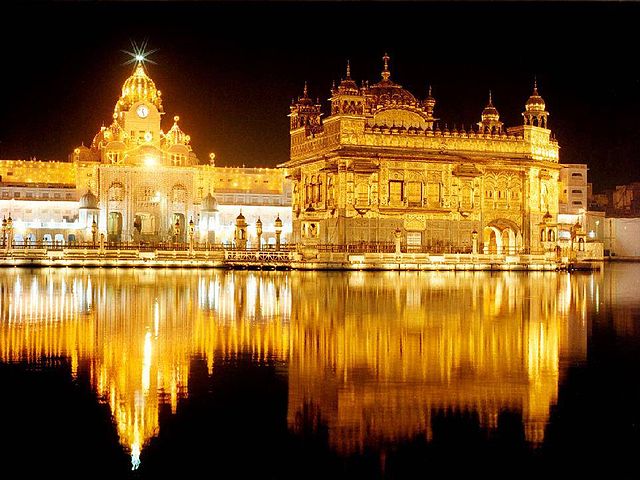 Indija Sikhi zelta templis