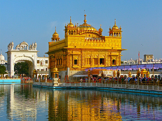 Indija sikhu zelta templis